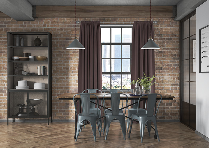 Faux Suede, Charcoal - Made to Measure Curtains - Image 5